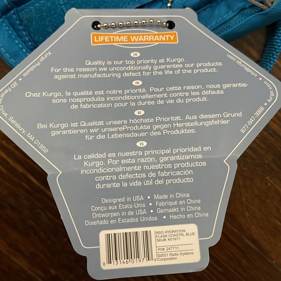 NWT Kurgo RSG Hydration Flask & Zippy Bowl *ALL PROCEEDS GO TO ANIMAL RESCUE** - Picture 6 of 7